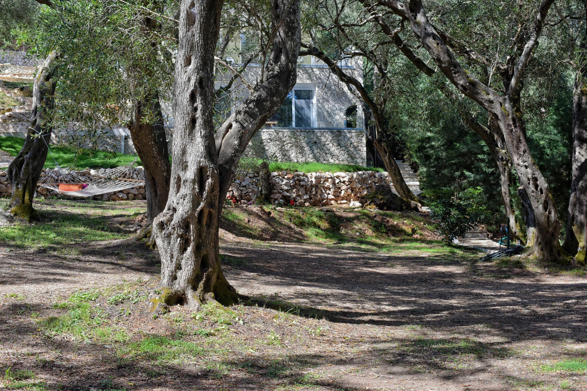 Mavres Luxury Studio Agios Matthaios  Luaran gambar